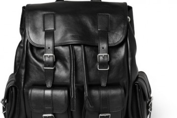 Saint Laurent Leather Backpack