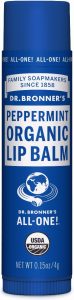 Dr Bronner_s Peppermint Organic Lip Balm