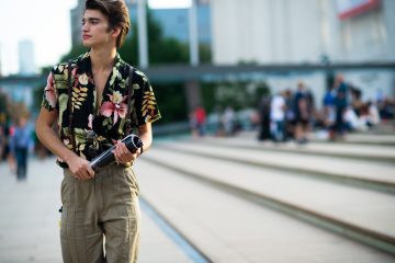 floral shirt