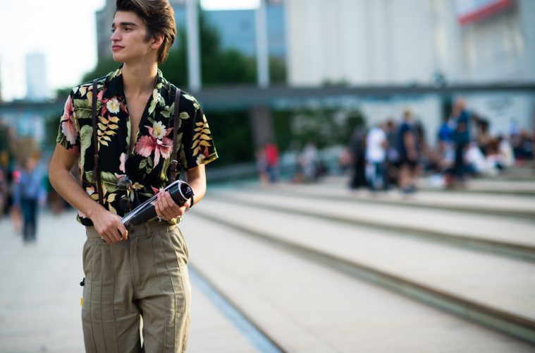 floral shirt